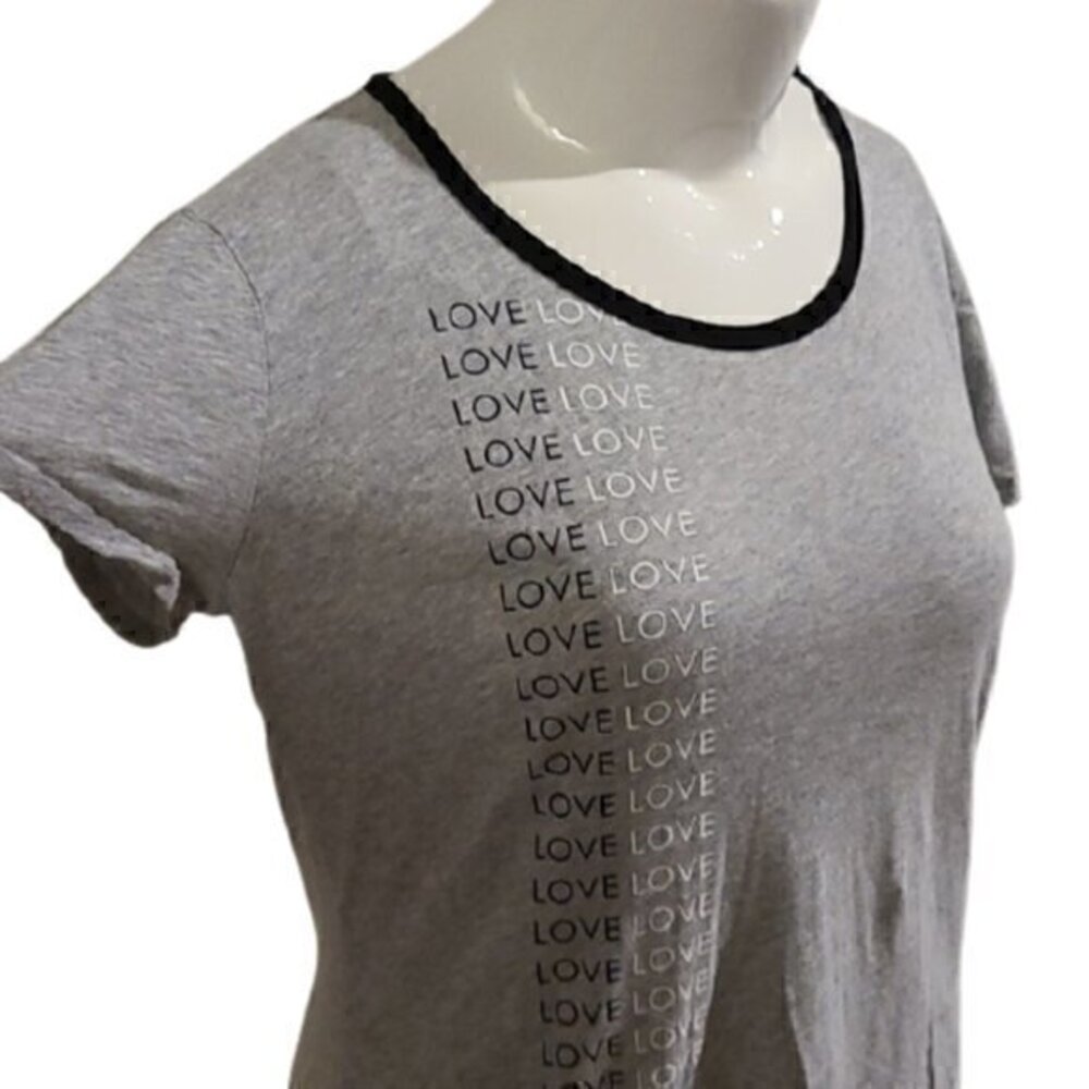 [New York & Co] Crew Neck Love Top - Size XL